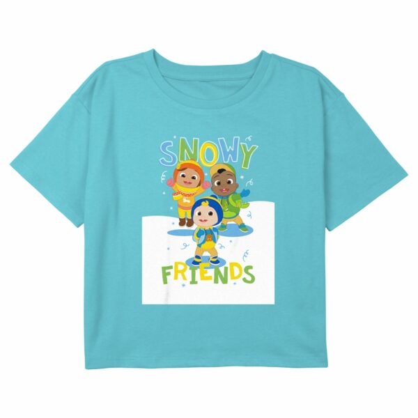 Girl’s CoComelon Snowy Friends T-Shirt