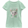 Girl’s Lost Gods Christmas Sugar Cat Fairy T-Shirt