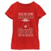 Girl’s Lost Gods Ugly Christmas Take Me Home for the Holidays T-Shirt