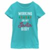 Girl’s Lost Gods Working On My Santa Body T-Shirt