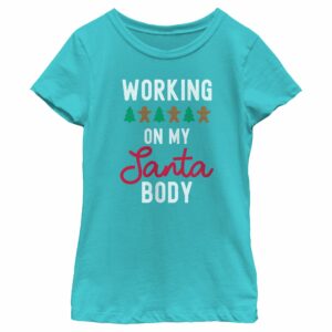 Girl’s Lost Gods Working On My Santa Body T-Shirt