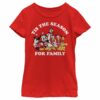 Girl’s Mickey & Friends Season For Family T-Shirt