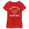 Girl’s Mickey & Friends This Family Is In Vacation Mode T-Shirt