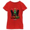 Girl’s Minecraft Christmas Tree Endermans T-Shirt