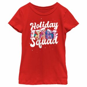 Girl’s My Little Pony A New Generation Holiday Squad T-Shirt