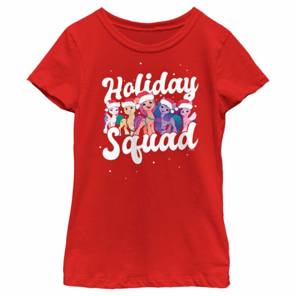 Girl’s My Little Pony A New Generation Holiday Squad T-Shirt
