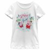 Girl’s Peppa Pig Christmas Snow Much Fun T-Shirt