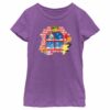 Girl’s Pokemon Christmas Window T-Shirt