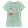 Girl’s Star Wars Christmas Death Star Scene T-Shirt