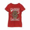 Girl’s Star Wars Christmas Have Yourself a Wookie T-Shirt