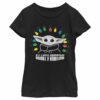 Girl’s Star Wars The Mandalorian Christmas The Child Galaxy’s Greetings T-Shirt