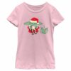 Girl’s Star Wars The Mandalorian Grogu Frog Present T-Shirt