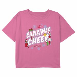 Girl’s The Elf on the Shelf Christmas Cheer Character T-Shirt