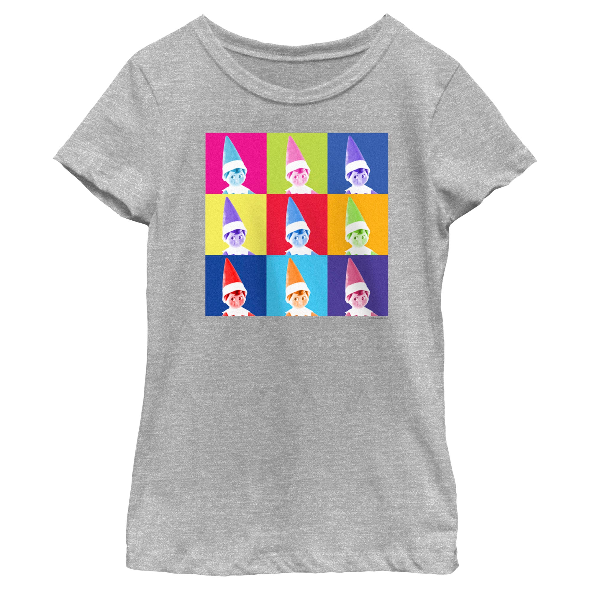 Girl's The Elf on the Shelf Pop Art Portraits T-Shirt Girl's The Elf on the Shelf Pop Art Portraits T-Shirt
