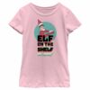 Girl’s The Elf on the Shelf Rainbow Logo T-Shirt