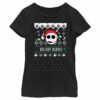 Girl’s The Nightmare Before Christmas Holiday Scares Jack Face T-Shirt