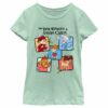 Girl’s The Year Without a Santa Claus Character Panel T-Shirt