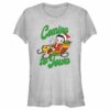 Junior’s Betty Boop Christmas Coming to Town Pudgy T-Shirt