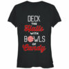 Junior’s CHIN UP Christmas Candy Deck the Halls T-Shirt