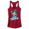 Junior’s Cap’n Crunch Christmas Lights Logo Racerback Tank Top