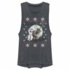 Junior’s Frozen Christmas Warm Wishes Festival Muscle Tee