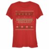 Junior’s Guardians of the Galaxy Holiday Special Christmas Sweater Print T-Shirt