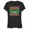 Junior’s Guardians of the Galaxy Holiday Special Christmas Sweater Square T-Shirt