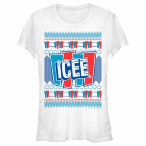 Junior’s ICEE Retro Ugly Sweater T-Shirt