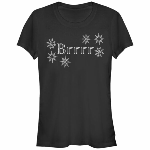 Junior’s Lost Gods Christmas Brrrr Snowflake T-Shirt