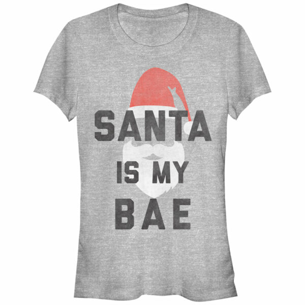 Junior’s Lost Gods Christmas Santa is my Bae T-Shirt