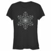 Junior’s Lost Gods Christmas Snowflake T-Shirt