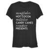 Junior’s Lost Gods Holiday List T-Shirt