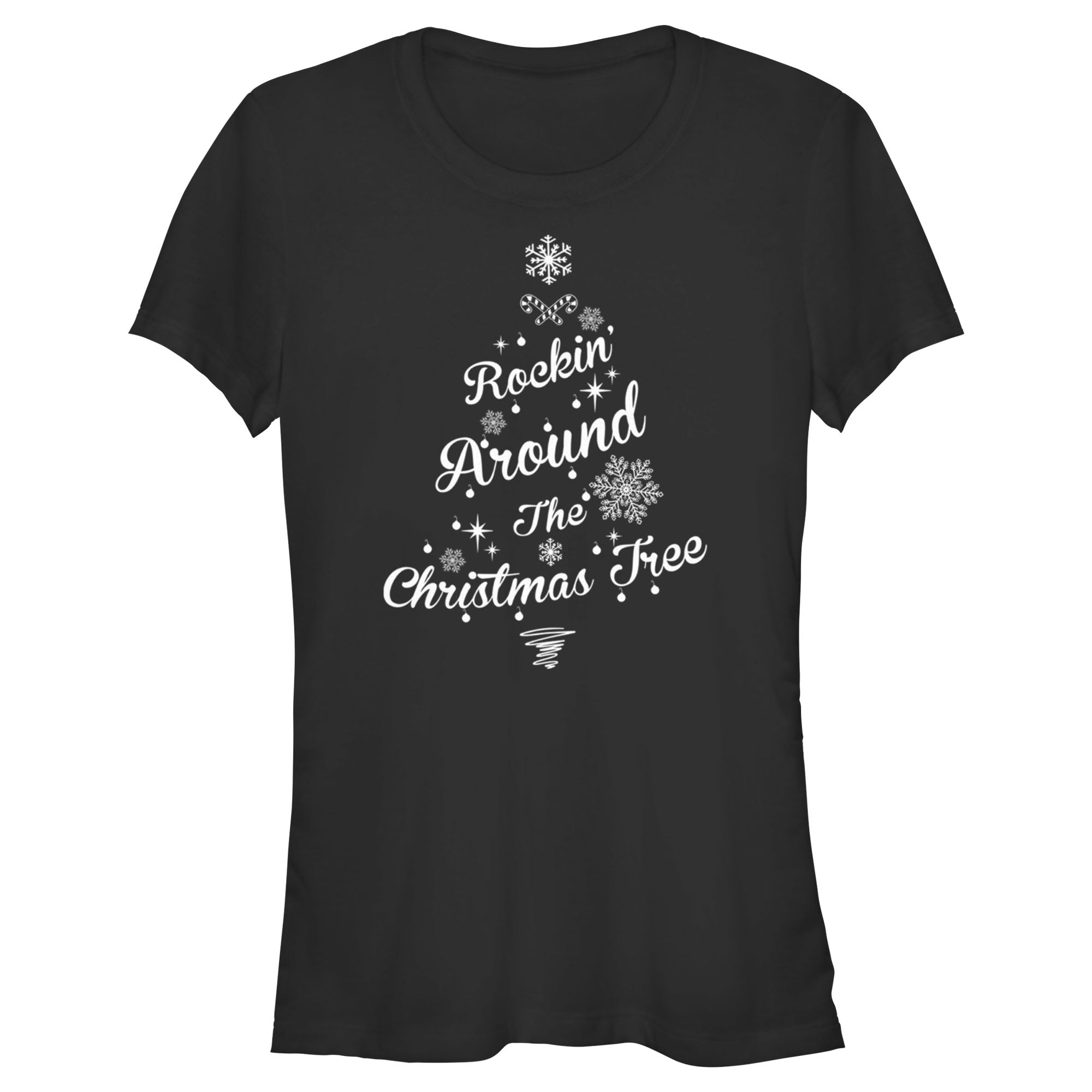 Junior's Lost Gods Rockin Christmas T-Shirt Junior's Lost Gods Rockin Christmas T-Shirt