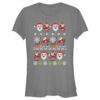 Junior’s Lost Gods Santa Claus Ugly Christmas Sweater T-Shirt