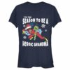 Junior’s Marvel Christmas Spider-Woman Heroic Daughter T-Shirt