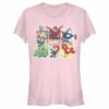 Junior’s Marvel Winter Holiday Heroes T-Shirt