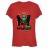 Junior’s Minecraft Christmas Tree Endermans T-Shirt