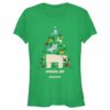 Junior’s Minecraft Spread Joy Christmas Tree T-Shirt