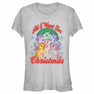 Junior’s My Little Pony All I want for Christmas T-Shirt