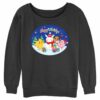Junior’s Pokemon Christmas Happy Holidays Snowman Sweatshirt