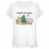 Junior’s Pokemon Happy Holidays Crew T-Shirt