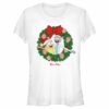 Junior’s Rick and Morty Christmas Wreath T-Shirt