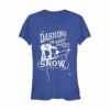 Junior’s Star Wars Christmas AT-AT Dashing Snow T-Shirt