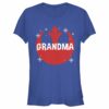 Junior’s Star Wars Grandma Snowflake Rebel Logo T-Shirt