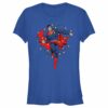 Junior’s Superman Christmas Lights T-Shirt