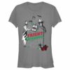 Junior’s The Nightmare Before Christmas Fright Christmas Jack and Sally T-Shirt