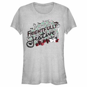 Junior’s The Nightmare Before Christmas Frightfully Festive Jack T-Shirt
