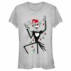 Junior’s The Nightmare Before Christmas Jack Christmas Lights T-Shirt