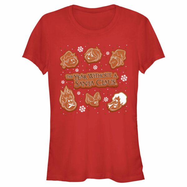 Junior’s The Year Without a Santa Claus Gingerbread Squad T-Shirt