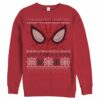 Men_s Marvel Ugly Christmas Spider-Man Mask Sweatshirt